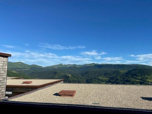 Appartement Duplex Avec Vue Sur Le Sancy Et Garage Couvert Murat-le-Quaire Exteriör bild